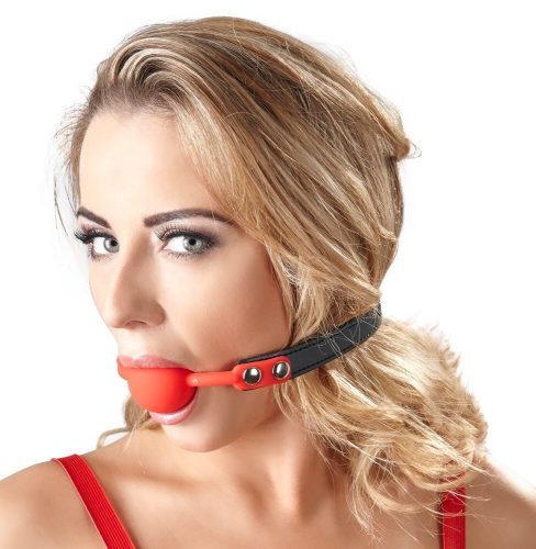 Bad Kitty Red Gag Siliconen