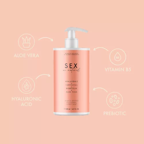 Sex Au Naturel watergebaseerd glijmiddel (500ml)