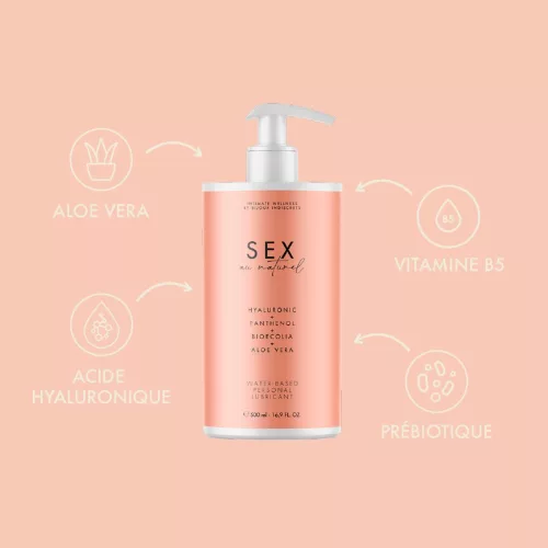Sex Au Naturel watergebaseerd glijmiddel (500ml)