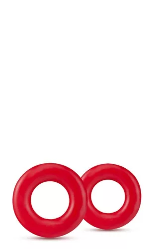 BLIJF HARD DONUT RINGEN ROOD