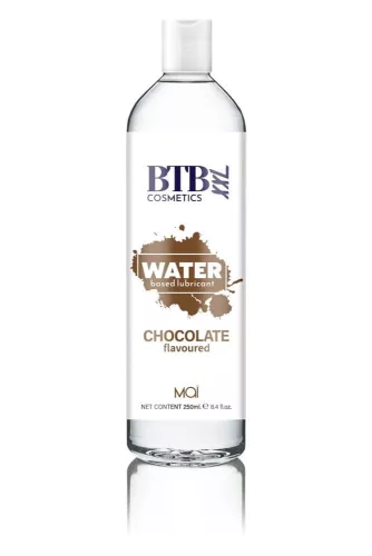 BTB WATERGEBASEERDE CHOCOLADE SMEERMIDDEL MET SMAAK 250ML