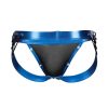 C4M-Desire Jockstrap-BlauwLeatherette-M