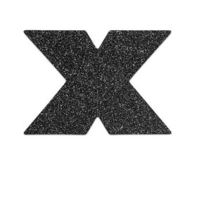   BIJOUX - INDISCRETS VILLOGNAK KERESZTEZIK FEKETE MELLBIMBÓKUPAKOKAT