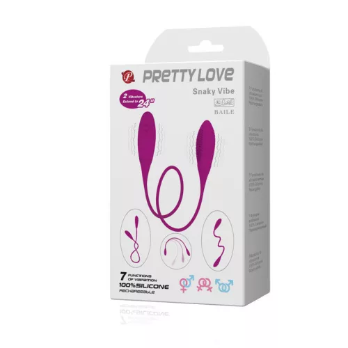 PRETTY LOVE - SNAKEY DELUXE VIBRÁTOR 7 V