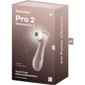 SATISFYER - PRO 2 ÚJ GENERÁCIÓS 2 LÉGPULZUS VIBRÁTOR