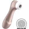 SATISFYER - PRO 2 ÚJ GENERÁCIÓS 2 LÉGPULZUS VIBRÁTOR