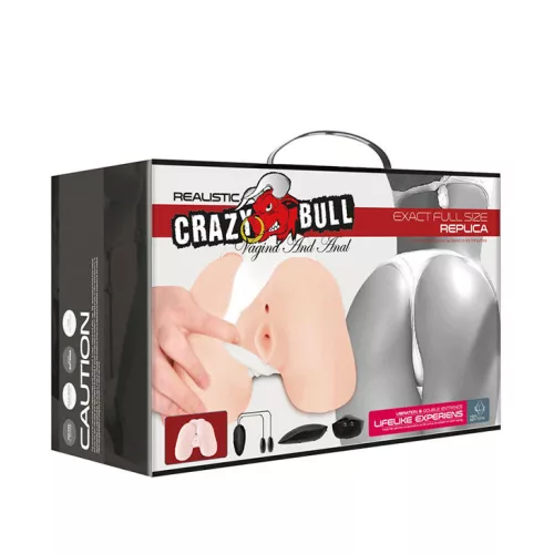 CRAZY BULL – REALISTA VAGINA ÉS ANUS REZGÉS POZÍCIÓVAL 5