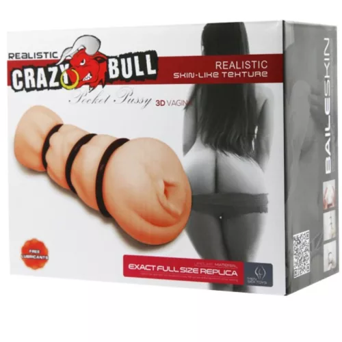 CRAZY BULL – VAGINA MASZTURBÁTOR GYŰRŰKKEL