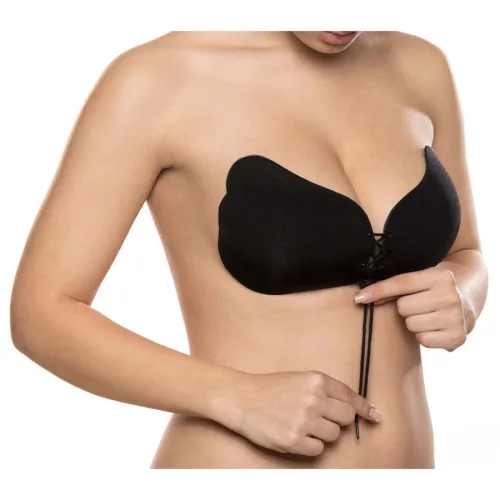 BYE-BRA - LACE-IT ENHANCEMENT PUSH-UP FEKETE KOSÁR A