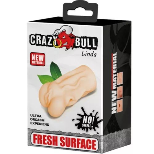 CRAZY BULL - LINDA VAGINA MASZTURBÁTOR 13,7 CM