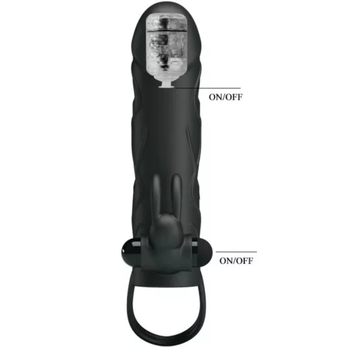 PRETTY LOVE - SZILIKON FEDÉL REZGÉSSZEL 14 CM 2.0