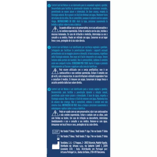 CONTROL - LUB GEL NATURE SÍKOSÍTÓ 75 ML