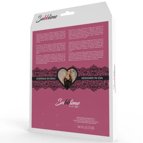 SUBBLIME – FETIS FETIS TEDDY HALTER NYAKKAL L/XL