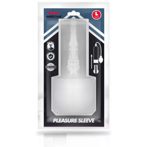 PUMP ADDICTED - PLEASURE SLEEVE MASTUBADOR L MÉRET