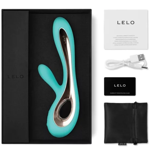 LELO - SORAYA 2 RABBIT AQUA GREEN VIBRÁTOR