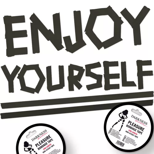 SÖTÉTSÉG - NEM RAGADÓS FEKETE KÖTÖZŐKAZETTA 15M