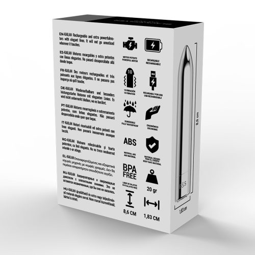 FEKETE ÉS EZÜST - KAILAN 2 EZÜST REZGŐ MÁGNESES GOLYÓ