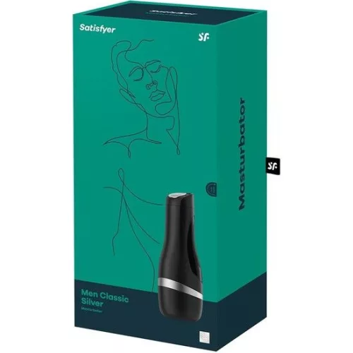 SATISFYER - MASZTURBÁLÓ FÉRFIAK KLASSZIKUS EZÜST