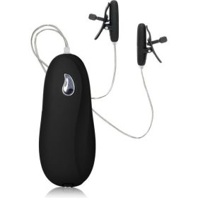 CALEXOTICS - VIBRÁLÓ MELEGÍTETT MELLBIMBÓ TEASERS FEKETE