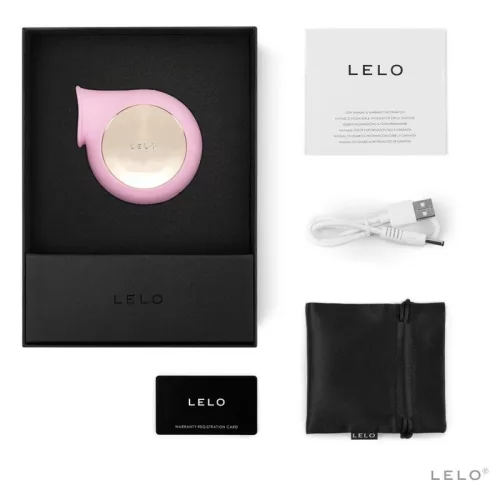 LELO - SILA PINK CLITTORIS WAVE STIMULATOR