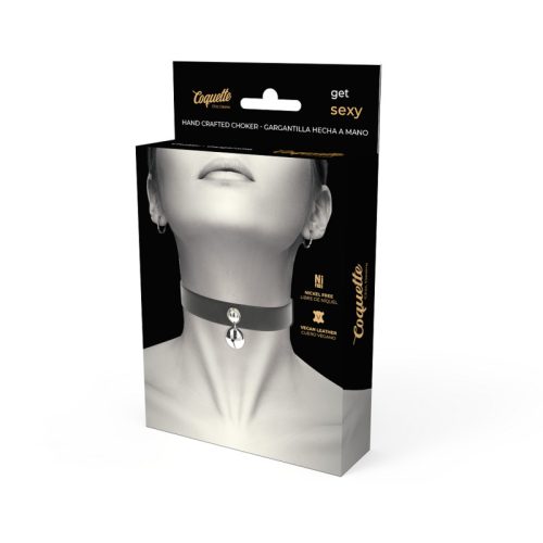 COQUETTE CHIC DESIRE – VEGÁN BŐR NYAKLÁNC NŐ CSÖRGŐ KIEGÉSZÍTŐ