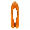 SATISFYER - CANDY CANE FINGER VIBRATOR ORANGE