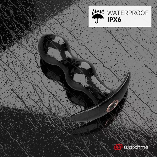 ANBIGUO - WATCHME TÁVIRÁNYÍTÓ DUGÓ ANÁLIS VIBRÁTOR TIBERIO