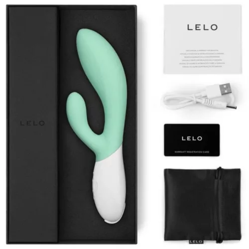 LELO - IN, 3 ZÖLD NYÚL VIBRÁTOR LUXUS TENGERI MOSZAT