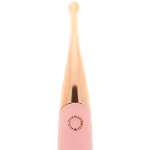 OHMAMA - FELTÖLTHETŐ CSIKLÓSTIMULÁTOR 36 RÓZSASZÍN-RÓZSASZÍN ARANY MÓDOK