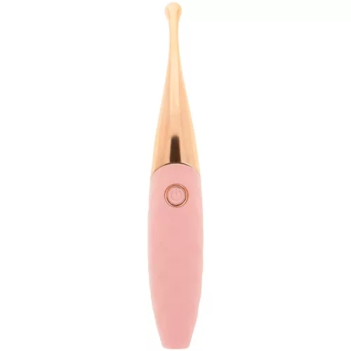 OHMAMA - FELTÖLTHETŐ CSIKLÓSTIMULÁTOR 36 RÓZSASZÍN-RÓZSASZÍN ARANY MÓDOK