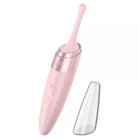 SATISFYER - FORGÓ ÖRÖM CSIKLÓHEGY VIBRÁTOR RÓZSASZÍN