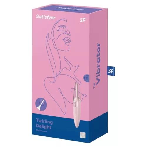 SATISFYER - FORGÓ ÖRÖM CSIKLÓHEGY VIBRÁTOR RÓZSASZÍN