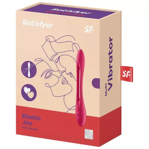 SATISFYER - ELASTIC JOY MULTIVIBRÁTOR PIROS