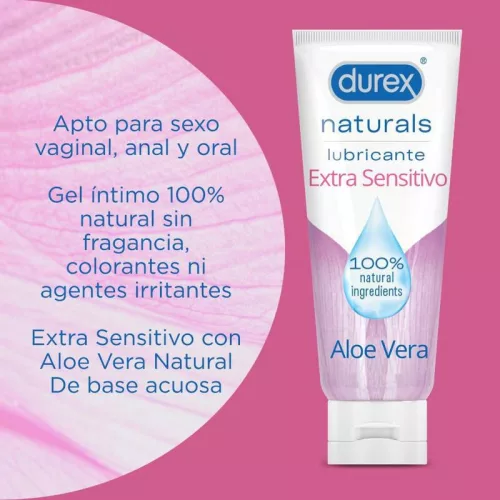 DUREX - NATURALS EXTRA SENSITIVE KENŐANYAG 100 ML