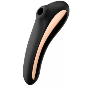 SATISFYER - DUAL KISS AIR PULSE VIBRÁTOR FEKETE