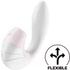 SATISFYER - SZUPERNÓVA LÉGPULZUSSTIMULÁTOR ÉS REZGŐ FEHÉR