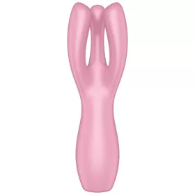 SATISFYER - HÁRMAS, 3 VIBRÁTOR PINK