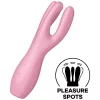 SATISFYER - HÁRMAS, 3 VIBRÁTOR PINK