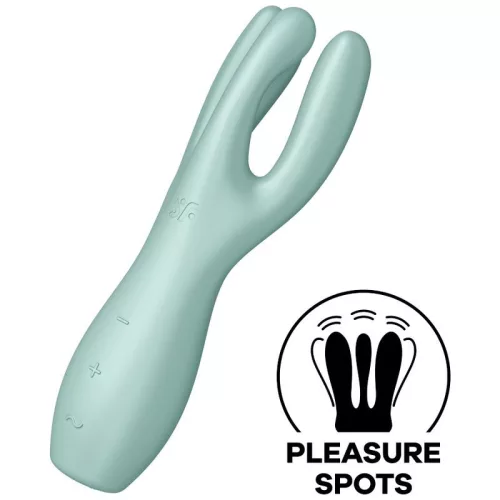SATISFYER - HÁROMSZA 3 VIBRÁTOR MINT