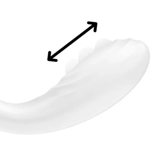 SATISFYER - RRROLLING PLEASURE GSPOT VIBRÁTOR FEHÉR