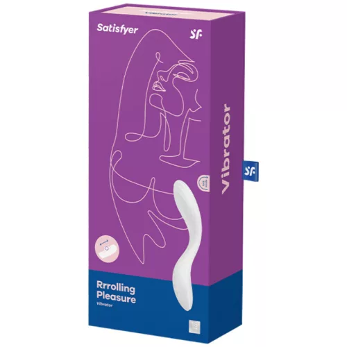 SATISFYER - RRROLLING PLEASURE GSPOT VIBRÁTOR FEHÉR