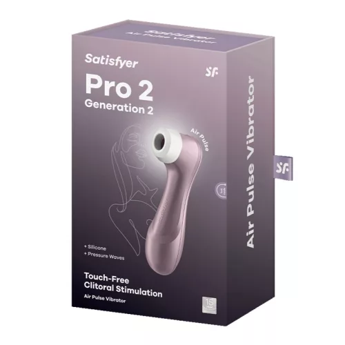 SATISFYER - PRO 2 LÉGPULZUS STIMULÁTOR VIOLET