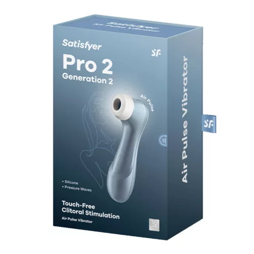 SATISFYER - PRO 2 LÉGPULZUS STIMULÁTOR KÉK