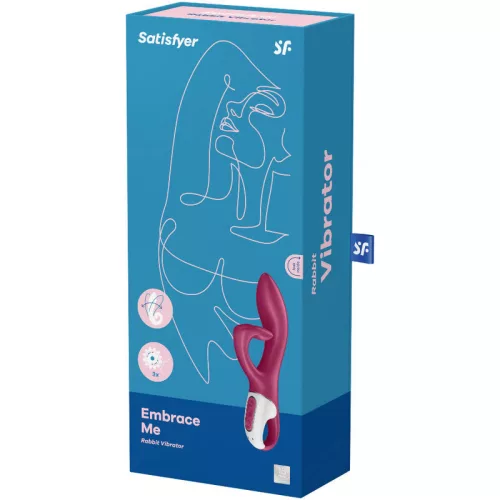 SATISFYER - EMBRACE ME GSPOT VIBRÁTOR BERRY