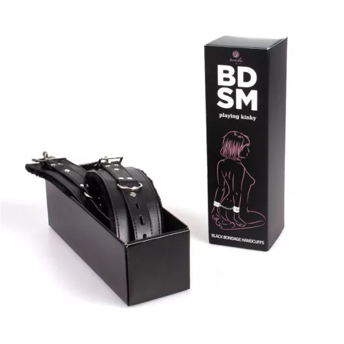 SECRETPLAY - FEKETE KÖTÖZÉS BILINCSEK BDSM KOLLEKCIÓ