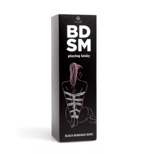 SECRETPLAY - FEKETE KÖTÉLKÖTÉL BDSM GYŰJTEMÉNY