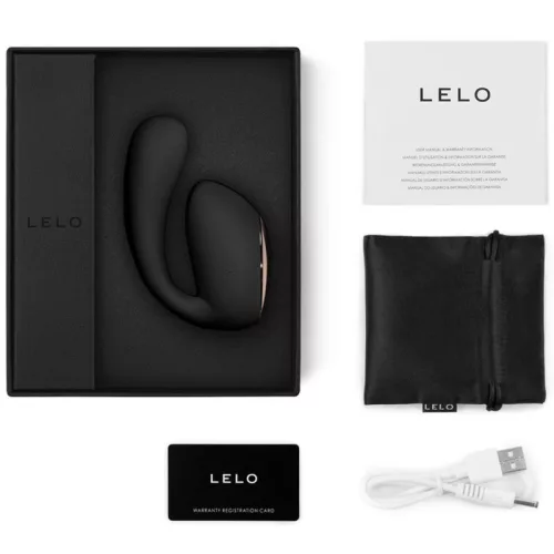 LELO - IDA WAVE PÁROS MASSZÍROZÓ FEKETE
