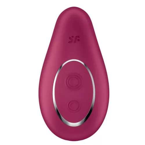SATISFYER - DIPPING DELIGHT LAY-ON VIBRÁTOR PIROS