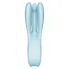 SATISFYER - HÁRMAS 1 VIBRÁTOR KÉK