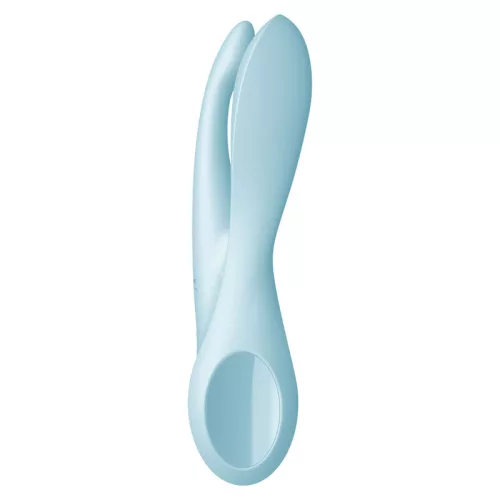 SATISFYER - HÁRMAS 1 VIBRÁTOR KÉK